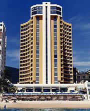 Copacabana Hotel from beach