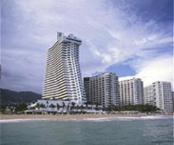 Crowne Plaza from Acapulco Bay