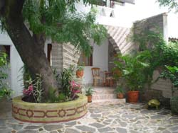 Patio at Casablanca in Ajijic