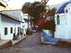 Typical Street in Batopilas