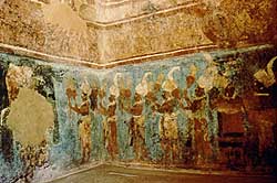 Frescoes at Bonampak