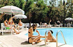 Poolside at the Sicomoro Hotel