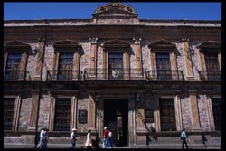 Facade of Colegio San Nicolas
