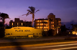 Entrance to Playa Azul