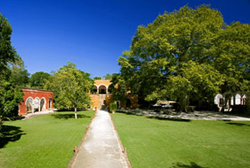 Garden at Hacienda Uayamon