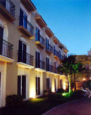 Courtyard at Seven Crown Hotel