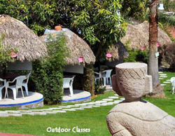 Outdoor Classes at Chac-Mool