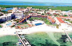 Aerial view Ocean Spa Hotel