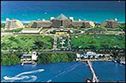 Aerial View of Melia Cancun