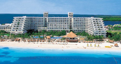 Aerial view-Riu Caribe Cancun