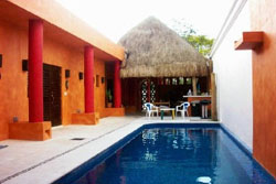 Pool at Casita de Maya Hotel