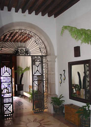 Entrance to Hostal de la Monja