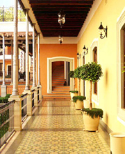 Porch at Villa Maria Cristina