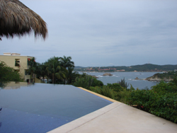 View from pool @ Casa Bacaanda