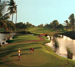 Hole at Isla Navidad Golf