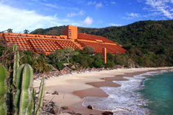 Private Beach at Brisas Ixtapa