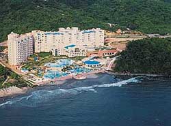 Melia Azul Ixtapa from ocean.