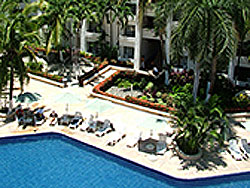 Pool area at Ixtapa Palace