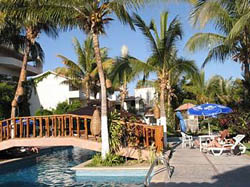 Pool at La Paz Marina Hotel