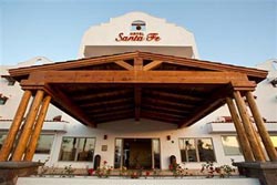 Entrance to Hotel Santa Fe