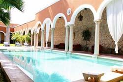 Pool at Hotel Hacienda Merida