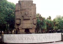 Tlaloc at Museum's Entrance.