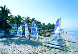 Sailboards at Marival's Beach
