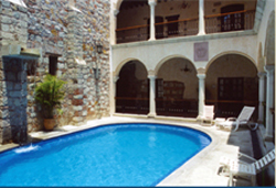 Pool at Hostal Casantica