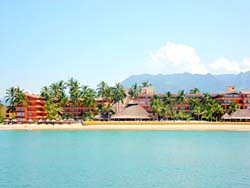 Las Palmas from the ocean.