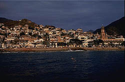 Puerto Vallarta from ocean