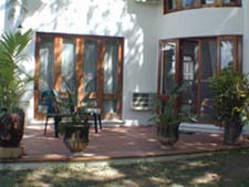 Patio at Casa de las Aves