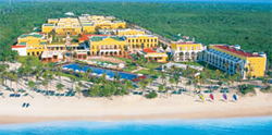 Air view of Dreams Tulum