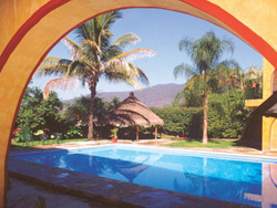 Pool at Mision Jalpan