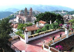 View of Taxco from Casa Palmas