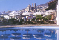 Taxco's view from the Pool