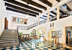 Lobby at Hacienda Uxmal